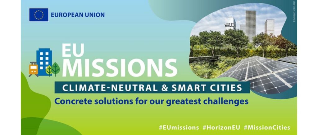 Mission “Climate-Neutral and Smart Cities” di Horizon Europe – bandi 2026-2027